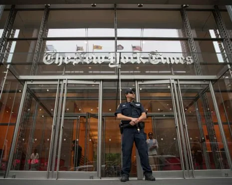 Trump Alleges NYT of Serving as Democratic Party Advocate in Legal Case