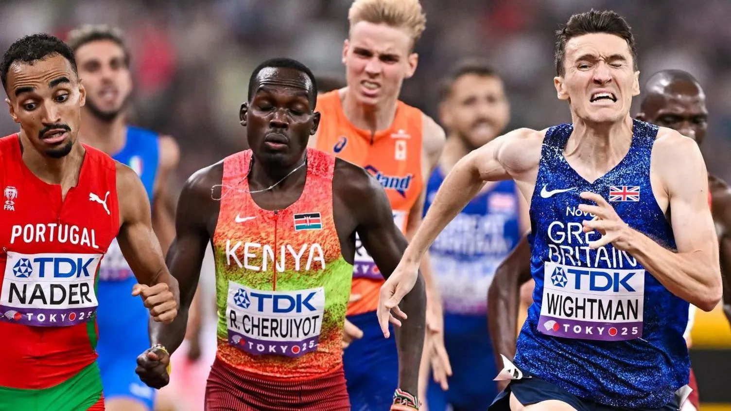 Jake Wightman Claims 1500-meter Silver Medal as Kerr Suffers Injury