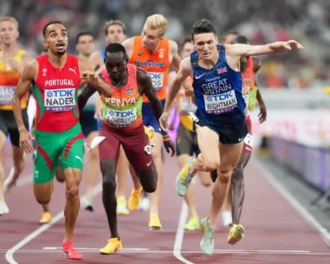 Great Britain's Wightman Denied Gold as Portuguese Isaac Nader Claims Surprise 1500m Title