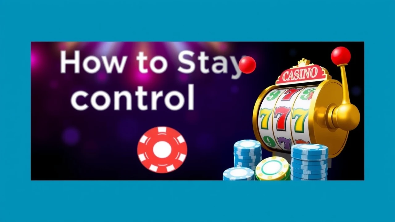 How to Stay in Control While Playing Casino Slots