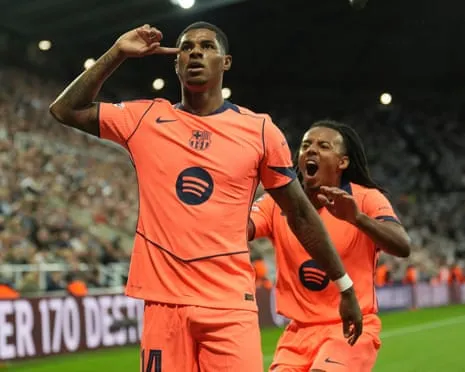 Attacker ruins Newcastle's big occasion and claims: ‘I am improving at the Catalan club’