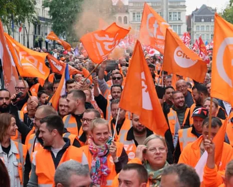 Countrywide Strike Action Sees Vast Numbers Protesting Across France